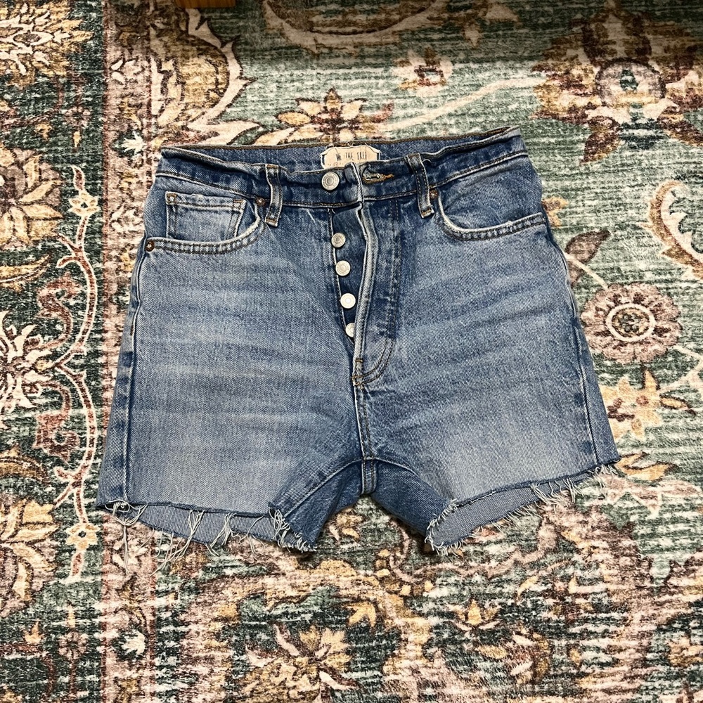 We the Free High-Waisted Denim Shorts